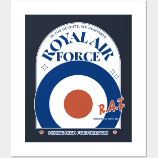 RAF Royal Air Force Insignia Posters and Art